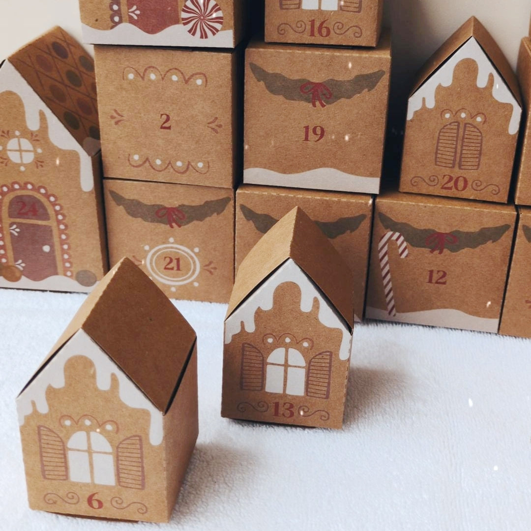 Calendrier de l'avent ♡ Bijoux Personnalisés ♡ 12 Bijoux & 12 Gourmandises