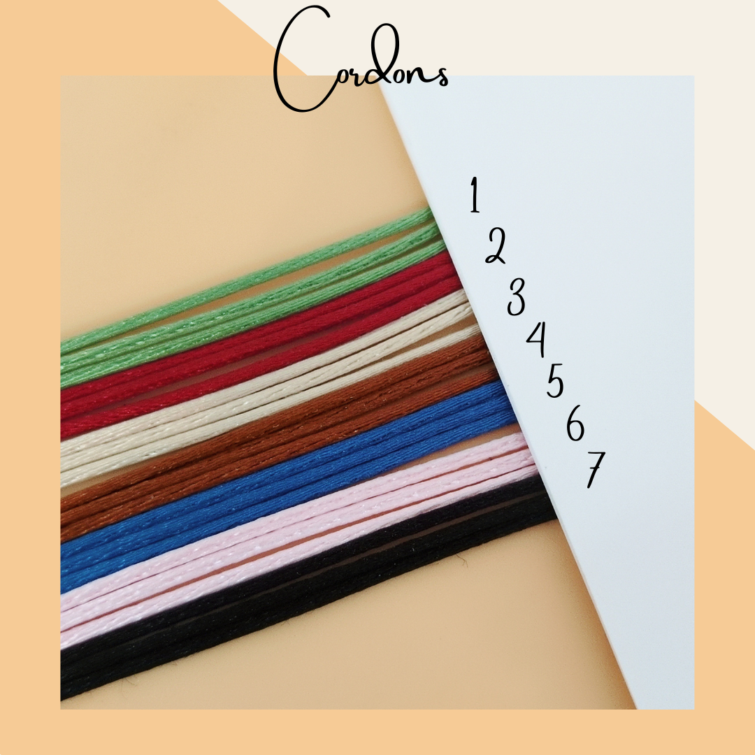 Bracelet personnalisé cordon avec médaille ange - Cadeau personnalisé