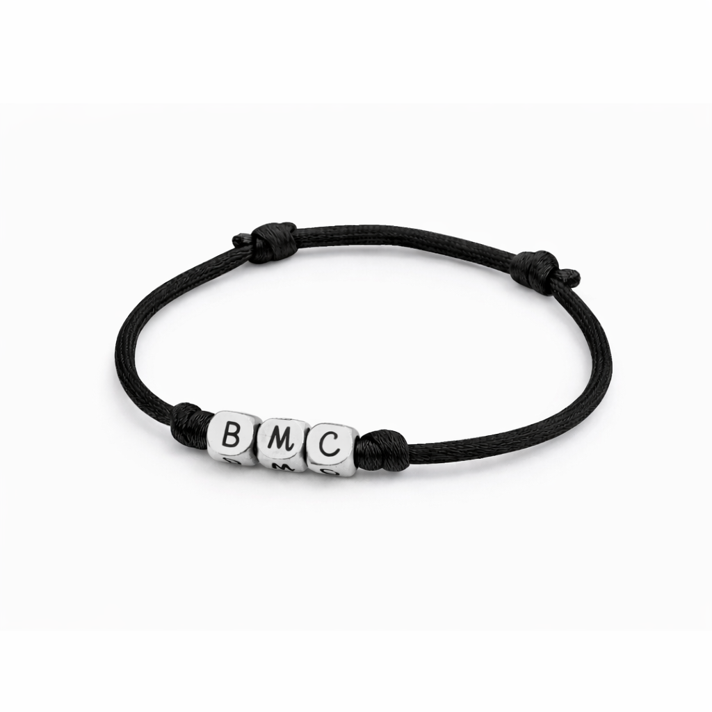 Bracelet homme personnalisé avec cubes