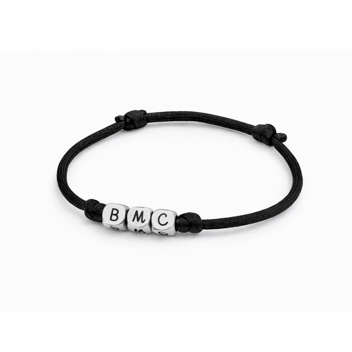 Bracelet homme personnalisé avec cubes