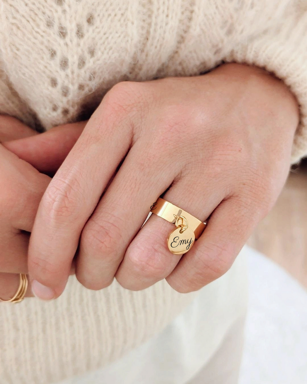 Bague femme à personnaliser