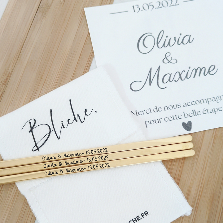 Pack Invités n4 : Bracelet jonc à personnaliser