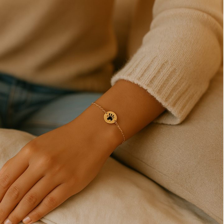 Bracelet personnalisé avec dessin à graver