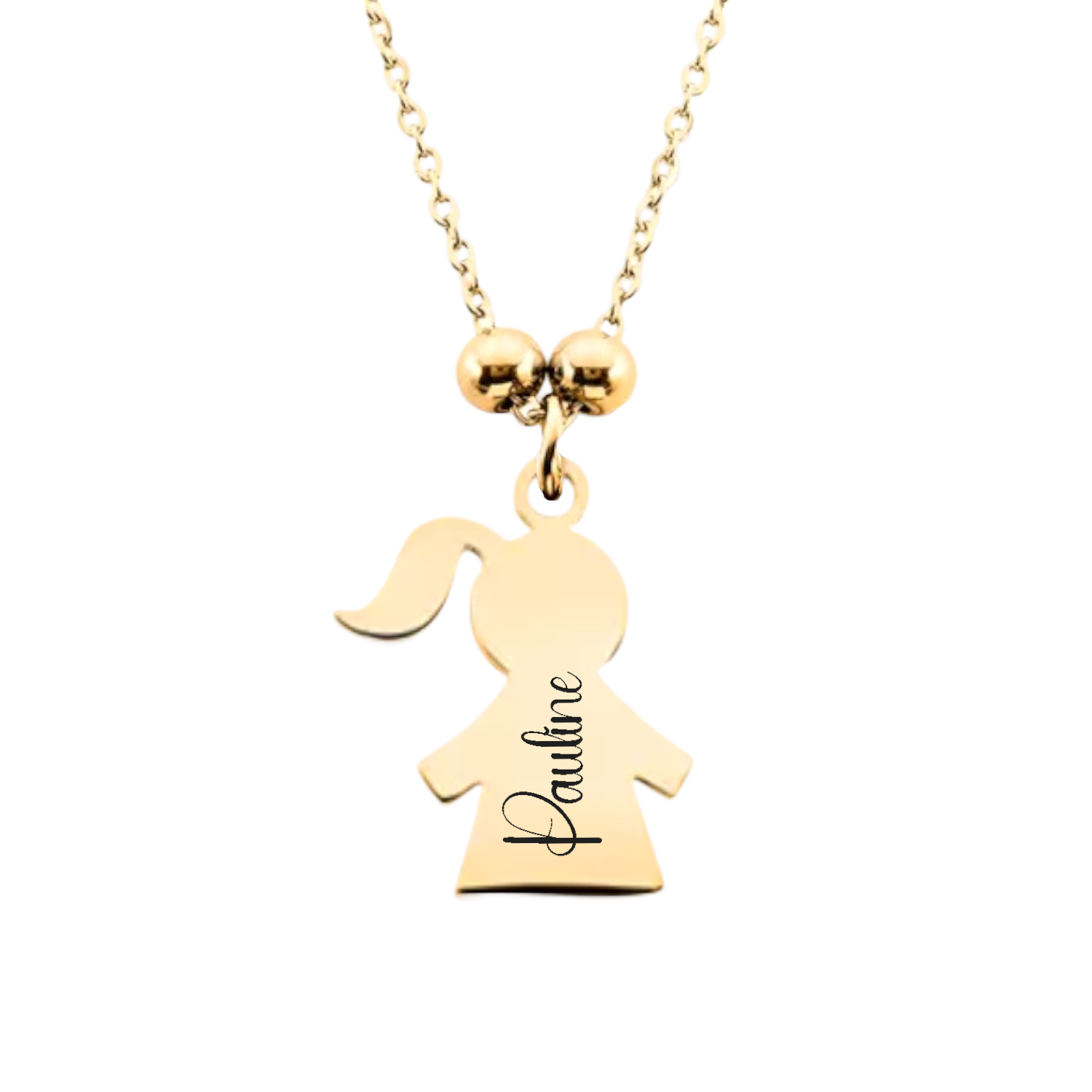 Collier avec prénom enfant