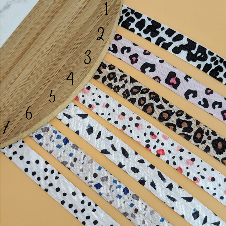 Bracelet élastique imprimé avec médaille - Bliche