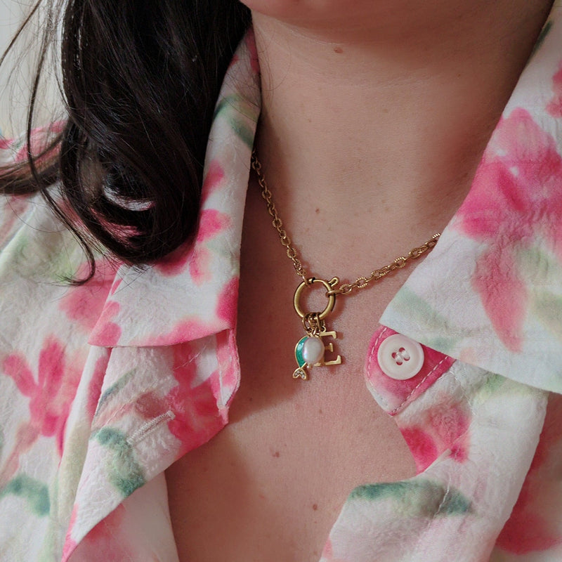 Base Collier Maillons Travaillés – vue de face