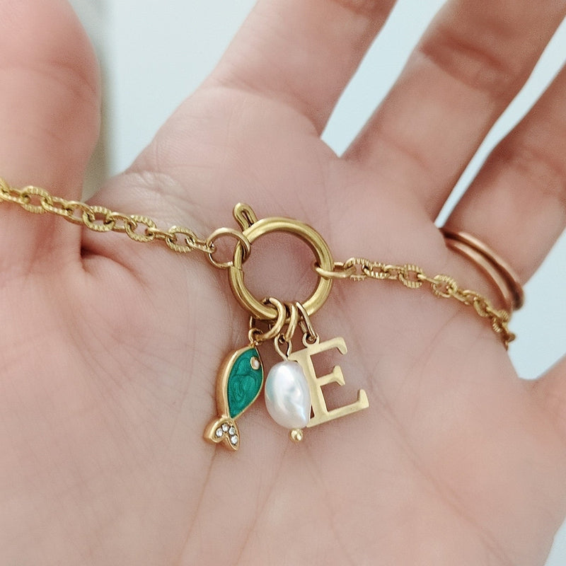 Base Collier Maillons Travaillés – bijou porté