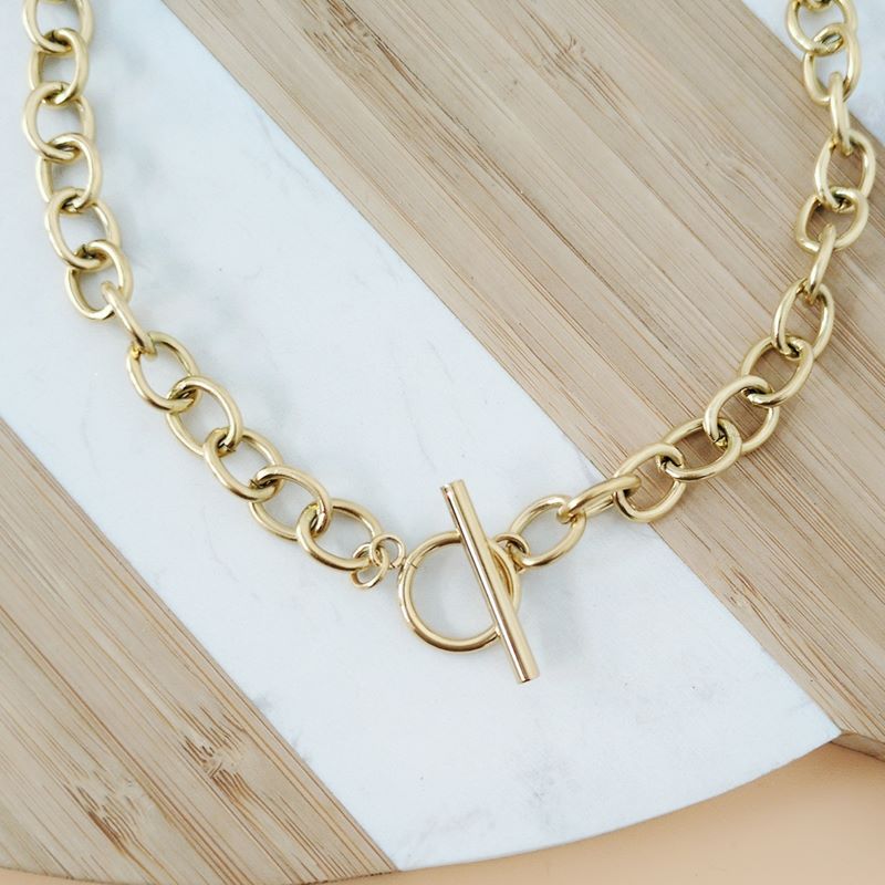 Base Collier Grosse Chaîne – vue de face