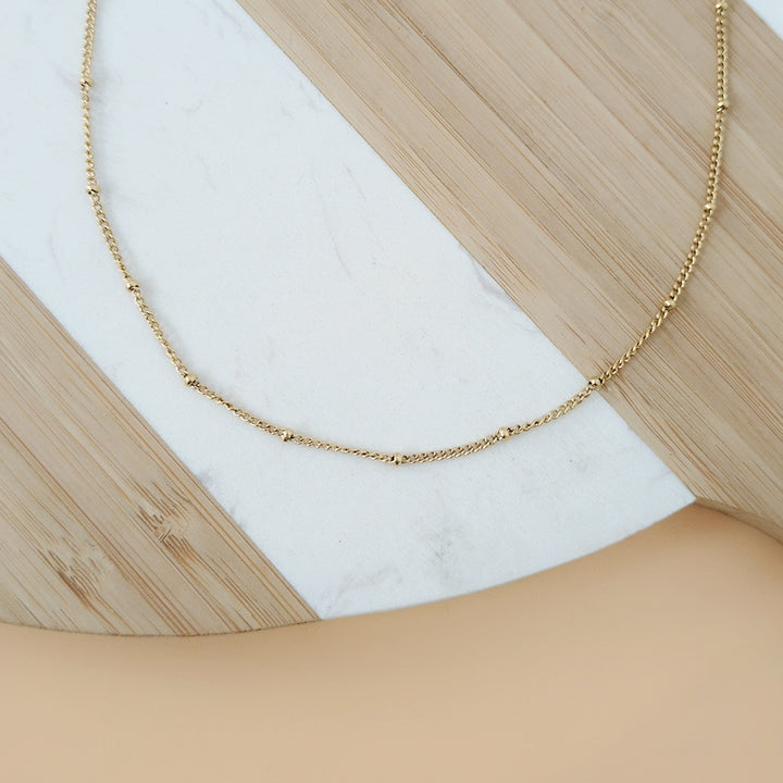 Collier femme personnalisé à personnaliser – vue de face