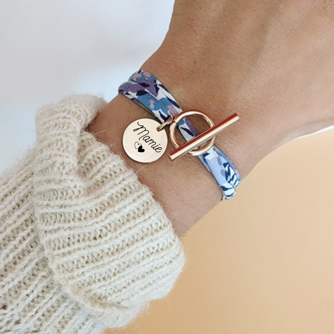 Bracelet liberty avec grand fermoir - Bliche