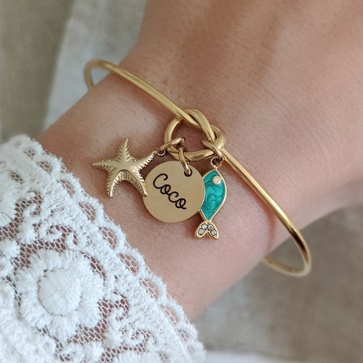 Jonc noeud bar à charms