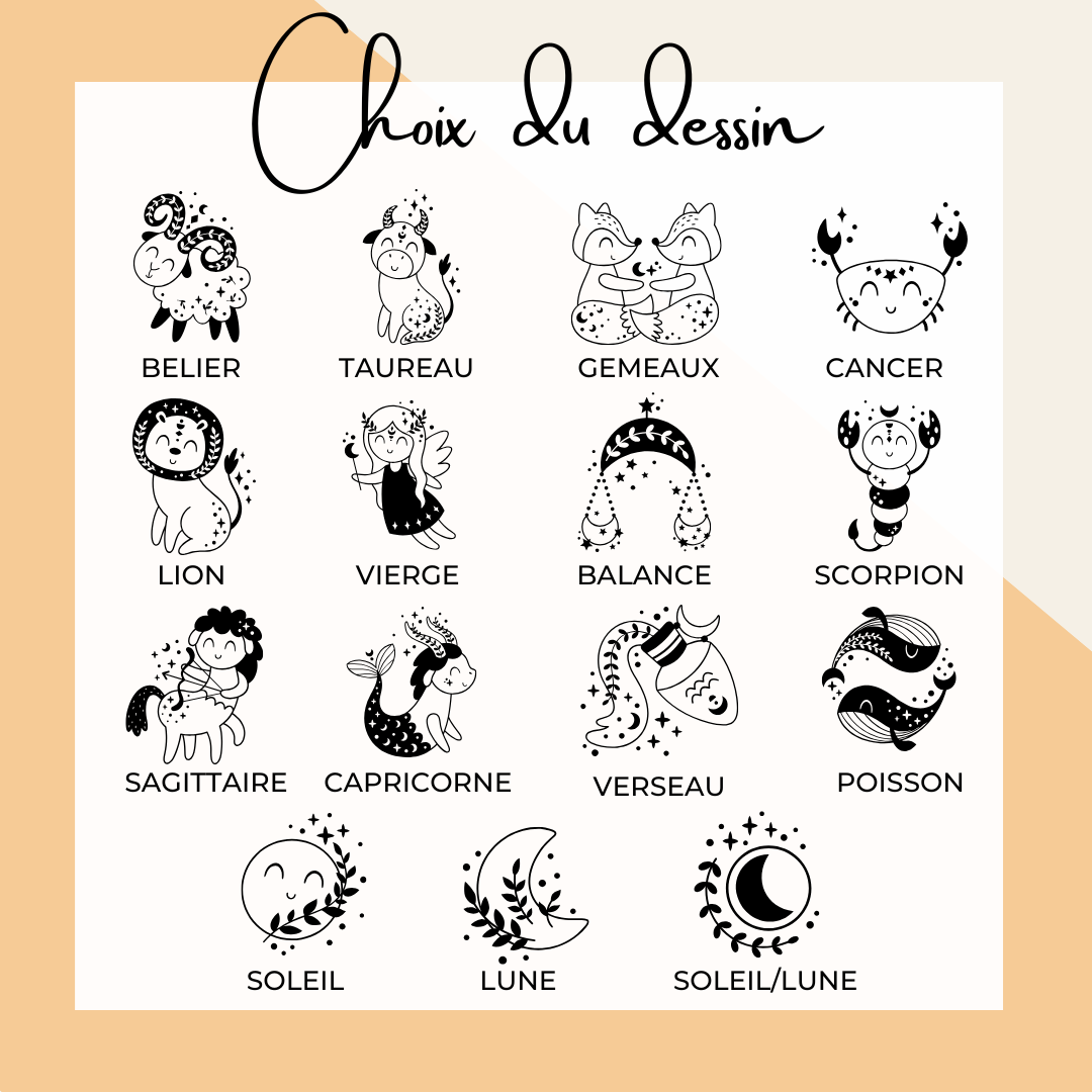 Collier de naissance à personnaliser