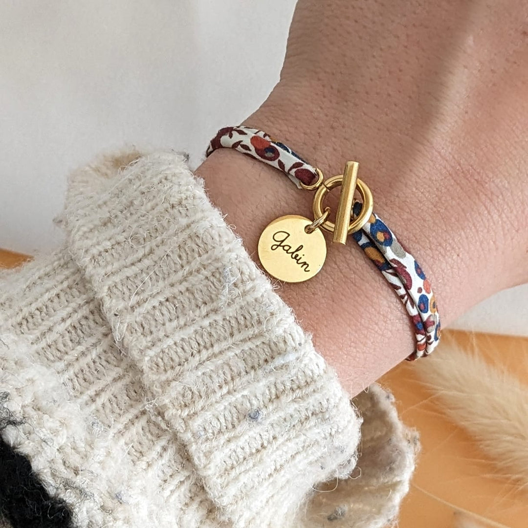 Bracelet liberty avec fermoir - Bliche