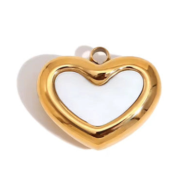 Charm Cœur en Nacre