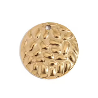 Charm Rond Martelé