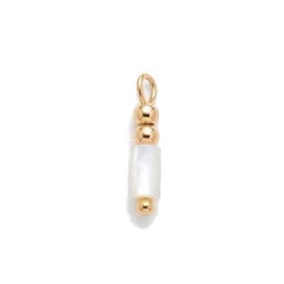 Charm Perle Tube Nacre
