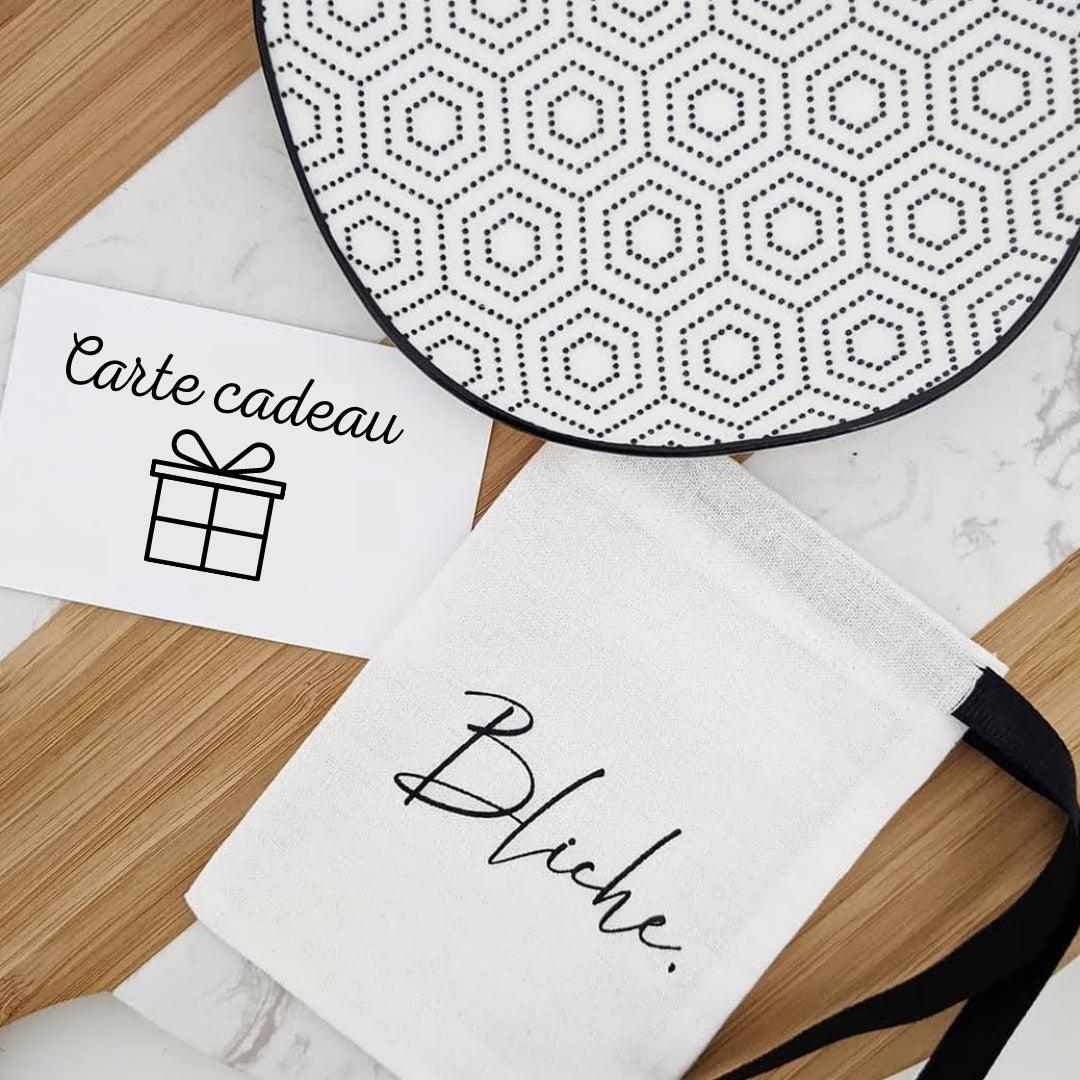 CARTE CADEAU - Bliche