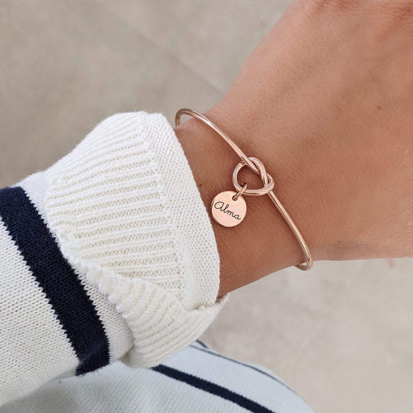 Bague avec medaille à graver best sale